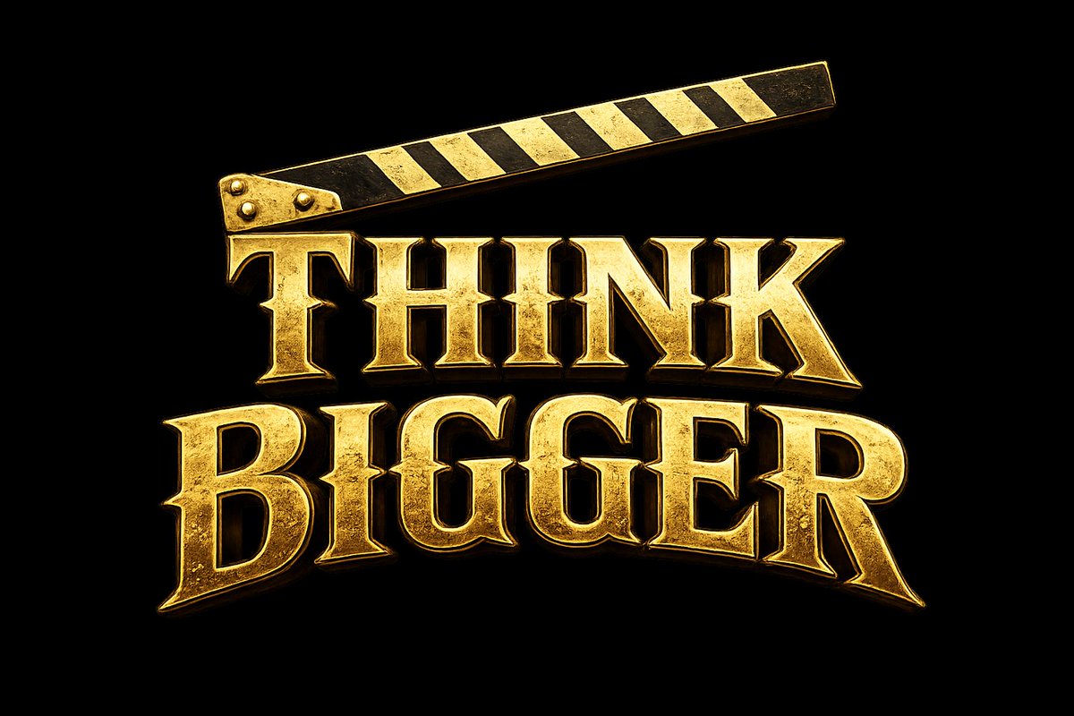 ThinkBiggerUYI's tweet photo. THE OFFICIAL TITLE LOGO OF “THINK BIGGER” ☺️🙏🏻 https://t.co/b7MHcXfgox