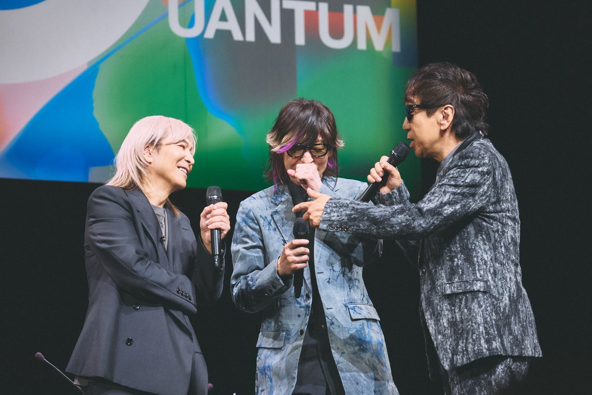wwschannel's tweet photo. TMNETWORK「QUANTUM」発売記念イベント開催！12年ぶり歌番組でNHK「SONGS」出演

▼写真・記事の詳細はこちら
https://t.co/im7RdjrUwL

#TMNETWORK #小室哲哉 #宇都宮隆 #木根尚登 #QUANTUM #TMNETWORKTOUR2026 #Superposition #GetWildContinual #BEYONDTHETIME #SONGS #InterFM #WOWOW
@tmnetwork_2014 @Tetsuya_Komuro @Takashi_Utsu @kinenaoto @nhk_songs @InterFM897 @wowow_mj