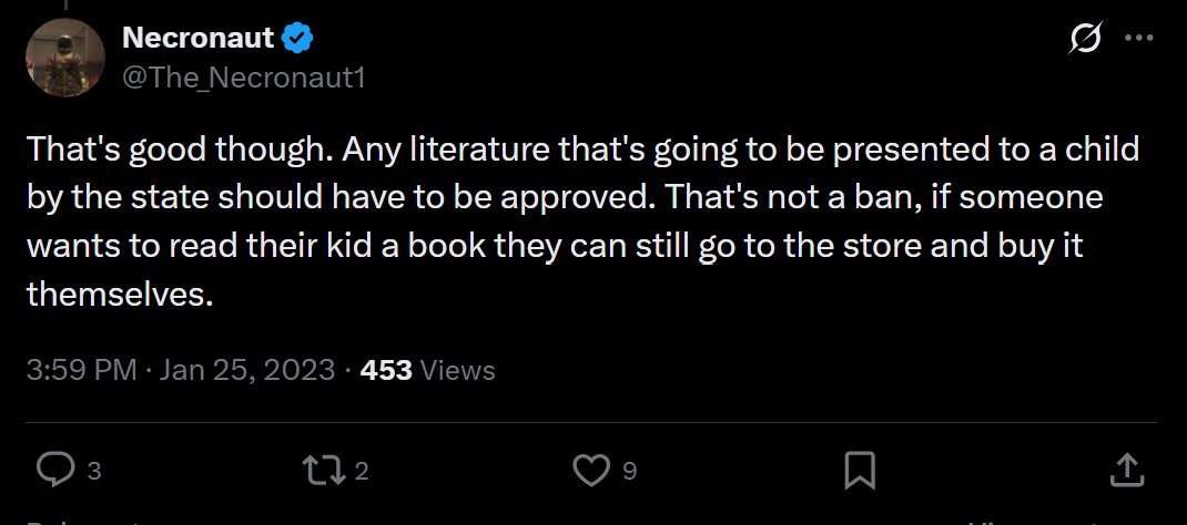 endyseajay's tweet photo. @The_Necronaut1 @adamtotscomix One more even clearer example, here's you using "they" with "someone" https://t.co/hxvBgkzwQO
