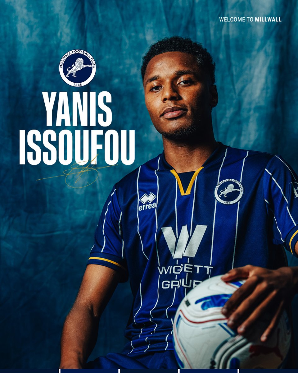MillwallFC's tweet photo. Following confirmation from FIFA that the player's international clearance can be granted, we are excited to confirm the signing of young winger Yanis Issoufou!

Welcome to Millwall, Yanis 🪄 https://t.co/7fBOxqfB44