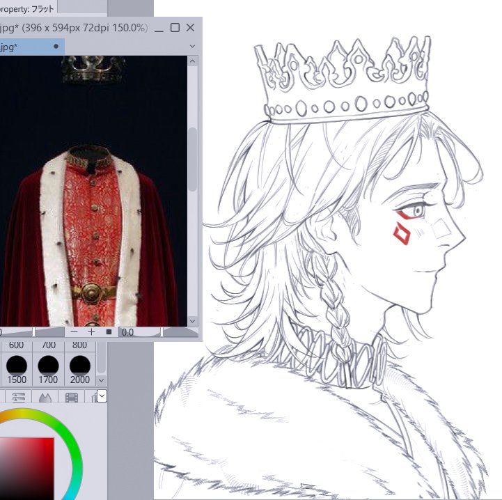miueeu's tweet photo. #mydei wip! https://t.co/yUbseASvRN