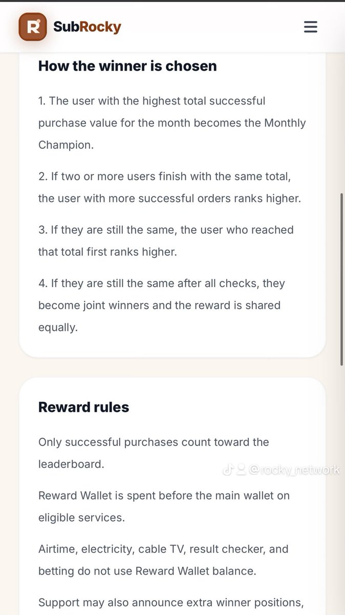 rocky_network's tweet photo. How many apps do you really need just to handle your everyday digital needs? 😅

One for data.
Another for airtime.
Another for bills.
Another for subscriptions.

That’s part of the problem we’re solving with SubRocky. https://t.co/HA0tUaTVOd