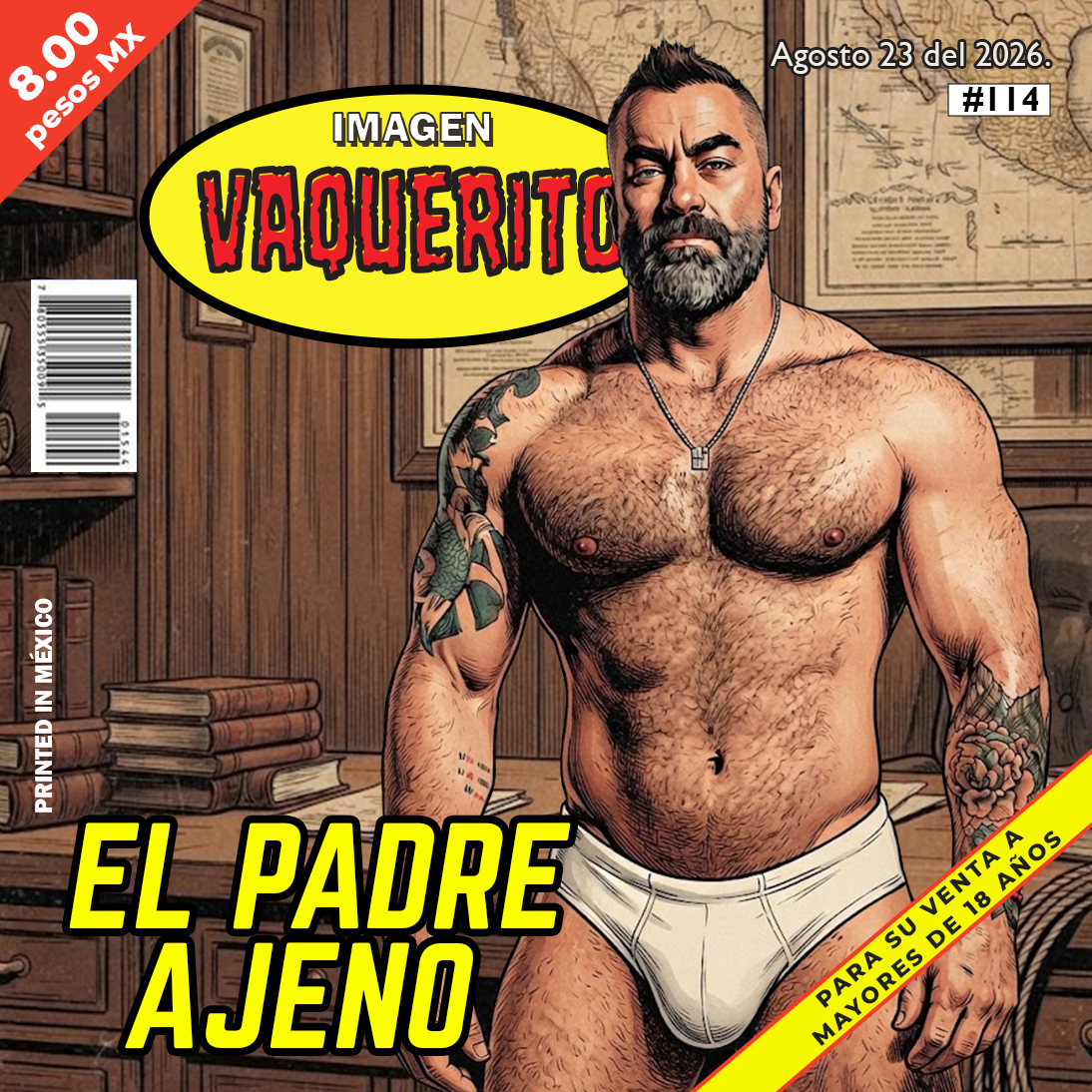 VaqueritoImagen's tweet photo. @NEOSCOTT_  en EL PADRE AJENO  #ellibrovaquero #gayméxico #gay #gaystories #gaycowboy https://t.co/xtF605LMqe