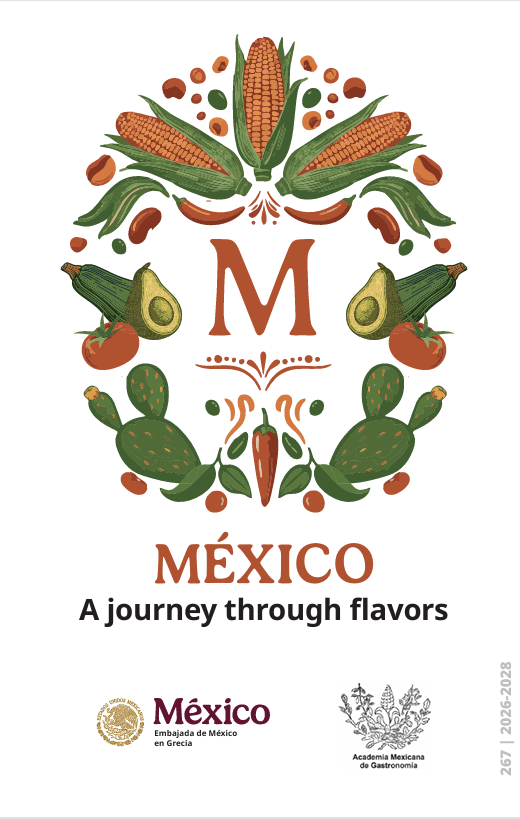 EmbaMexGre's tweet photo. El distintivo de gastronomía mexicana #SelloM fue otorgado al restaurante Matzenta Kuzina del Sol, Chania por la Academia Mexicana de Gastronomía y la SRE por su compromiso con la autenticidad y difusión de la gastronomía mexicana. #DiplomaciaPúblicaMX #DiplomaciaTuristicaMX https://t.co/GNmIKPDXao