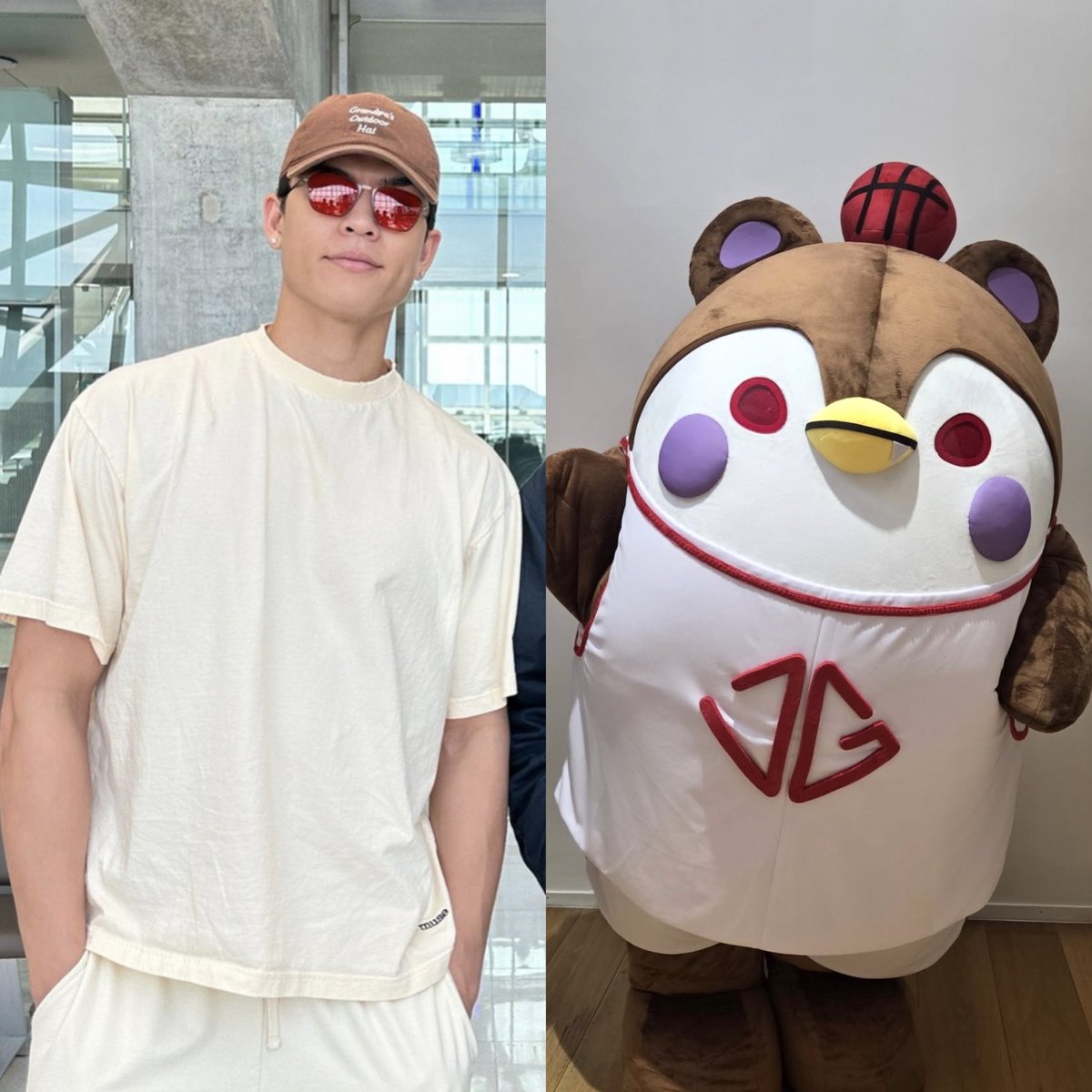 j2728g's tweet photo. ทุกคนรู้แล้วว่าพี่จอสรักลูกมาก ไม่ต้องแต่งตัวเป็นกวิ้นไปทัวร์ก็ได้พี่ 55555 หรือว่ากวิ้นในโปสตอนนั้นก็คือจอส เวอาห์เองป่ะ 55555555 🤣 https://t.co/LIDdTjgDVu