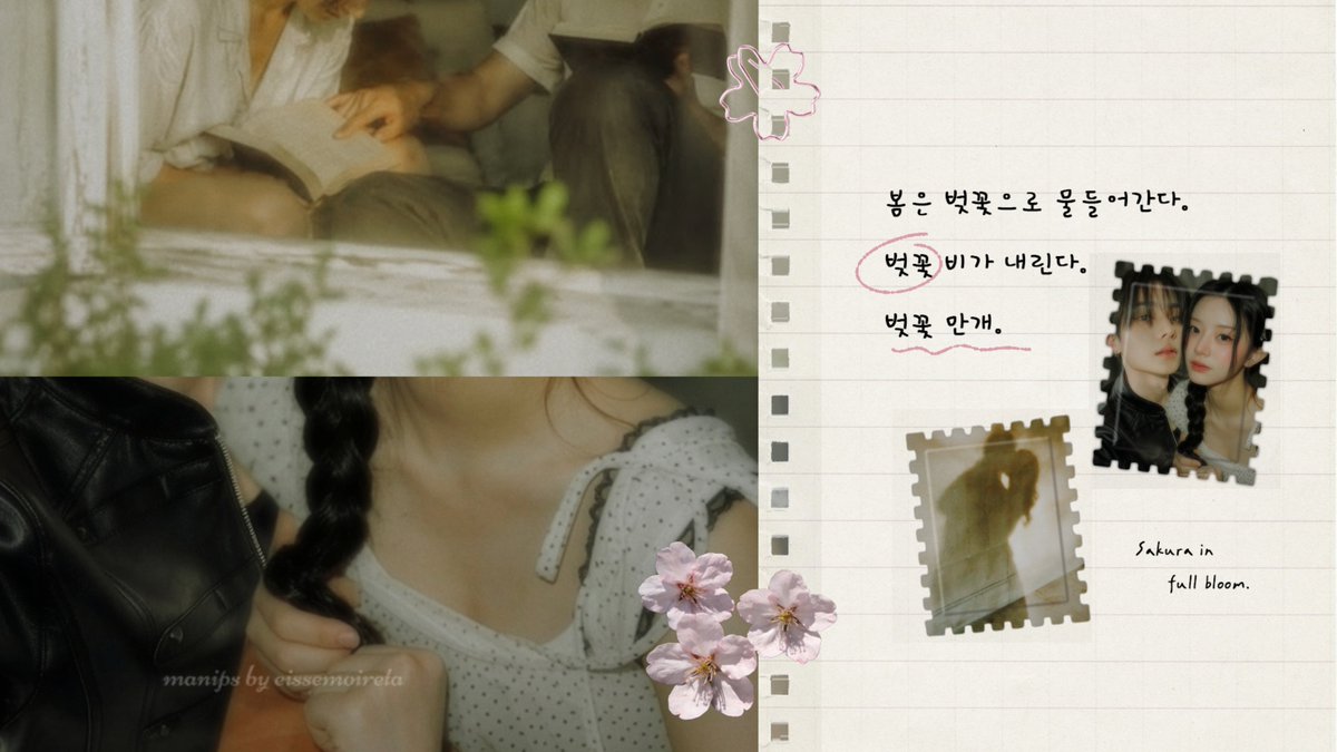 eissemoireta's tweet photo. #maybuni - 사랑은 벚꽃처럼 조용히 피어났다. a little spring, a little love, and a whole lot of you 🌸 https://t.co/zDT89QvkMW