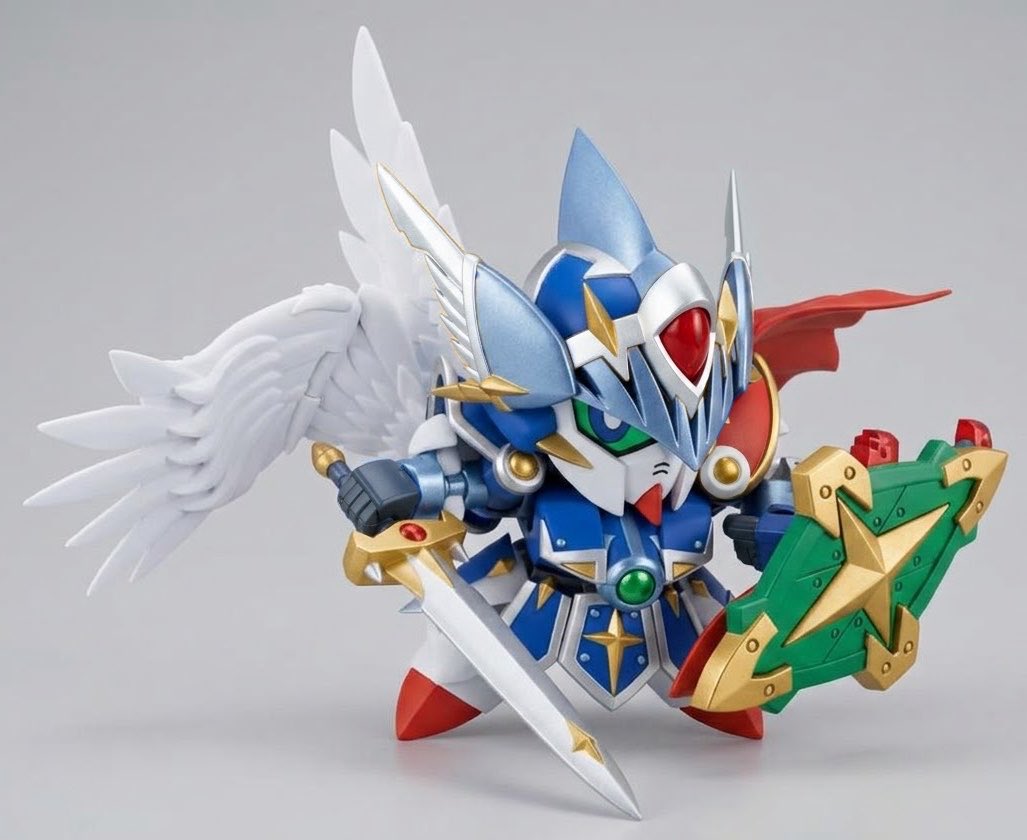 amitotari0316's tweet photo. 神聖騎士ウイング

ファンアートからの生成AI画像

塗装完成予想図

自分に生まれてくれてありがとう😭 https://t.co/JGu8g3LNtx