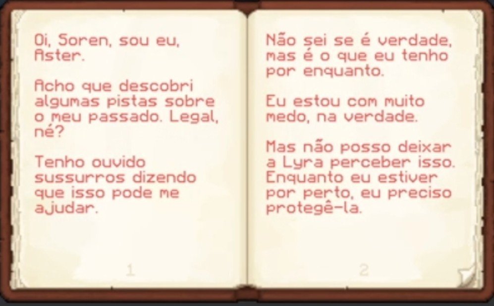 acervovaelis's tweet photo. Carta de Aster para Soren. 
#wsmp https://t.co/g1oiQHliNI