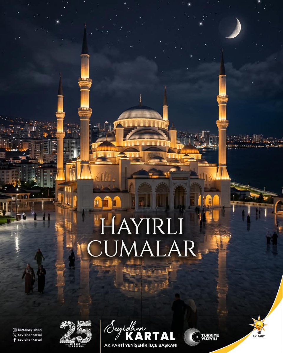 akyenisehirilce's tweet photo. Allah’ın rahmeti, bereketi ve mağfireti üzerinize olsun. Dualarınızın kabul, gönüllerinizin huzurla dolu olduğu mübarek bir Cuma günü dilerim. Hayırlı Cumalar 🤲 https://t.co/DmeNc1k6o0