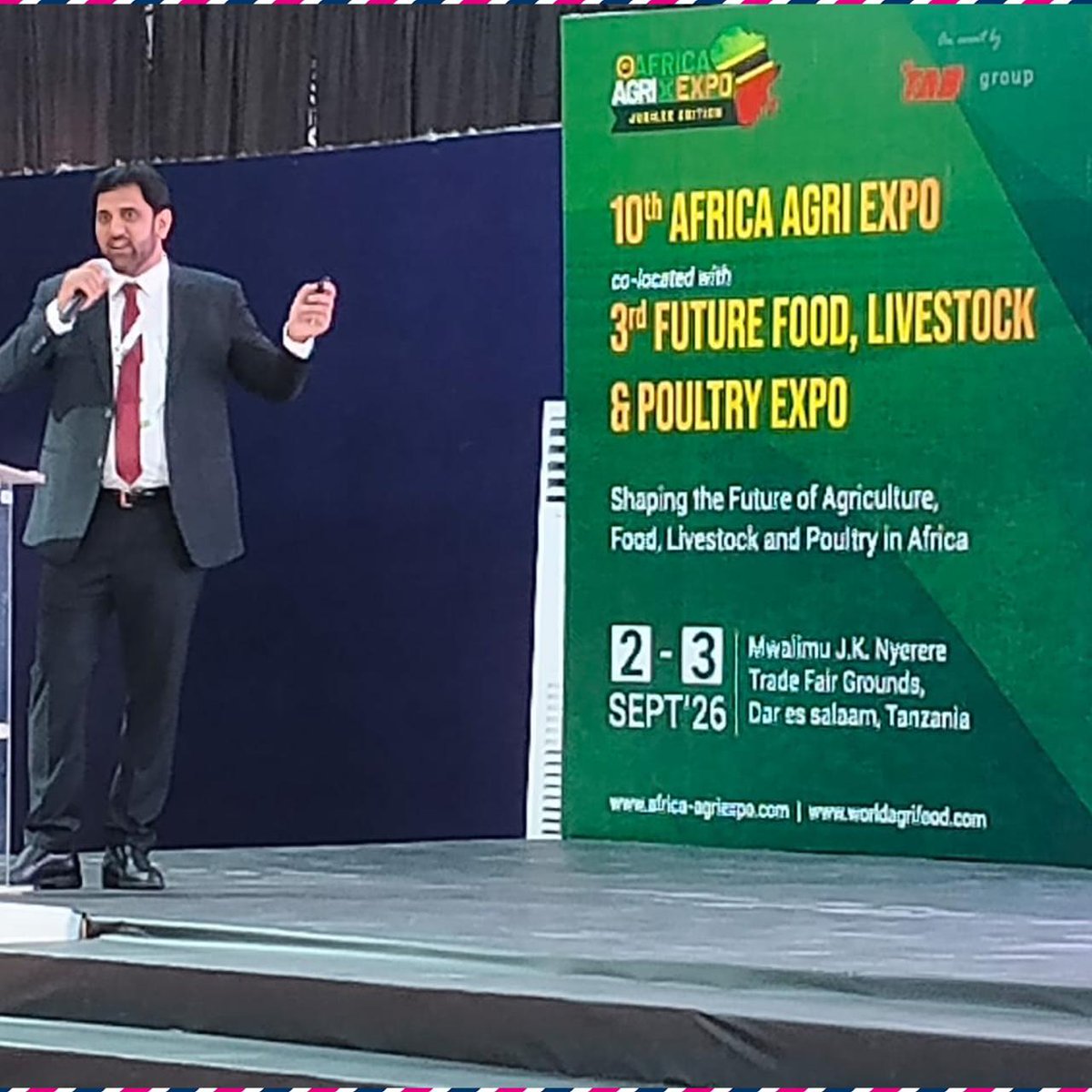 _Millattractors's tweet photo. 🌍Millat Tractors Goes Global!🚜

Proudly representing Millat Tractors at the Agriculture Exhibition in Tanzania.
Driving agricultural growth with reliable, high-quality and affordable solutions for farmers across Africa and beyond.

#MillatTractors #Tanzania #Agriculture #Africa https://t.co/OslBBaUUhC