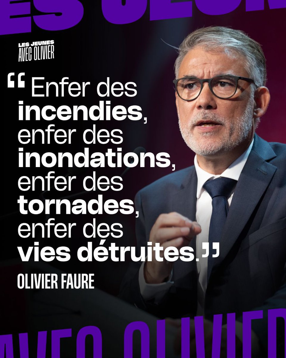 JeunesavecOF's tweet photo. Plus de 96 000 hectares brûlés, 25 000 sinistres et des centaines de milliers de personnes évacuées en 2026. 

10 années viennent d’être perdues par Emmanuel Macron.

Face à cela, Olivier Faure propose la création d’un grand fond national et européen. 

#AvecFaure2027 https://t.co/Ke5igurmsz