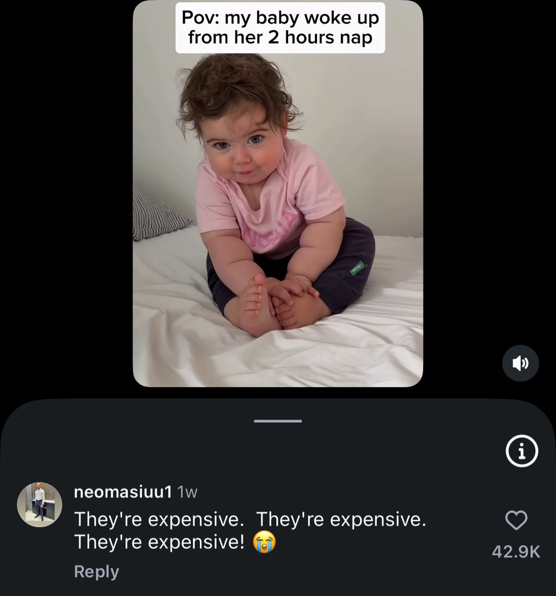 v1ntagaro's tweet photo. Look at this fucking comment i found on instagram 

this is done on purpose to reduce the population for the 2030 agenda 

get rich and make more babies https://t.co/MPi2QbP77w
