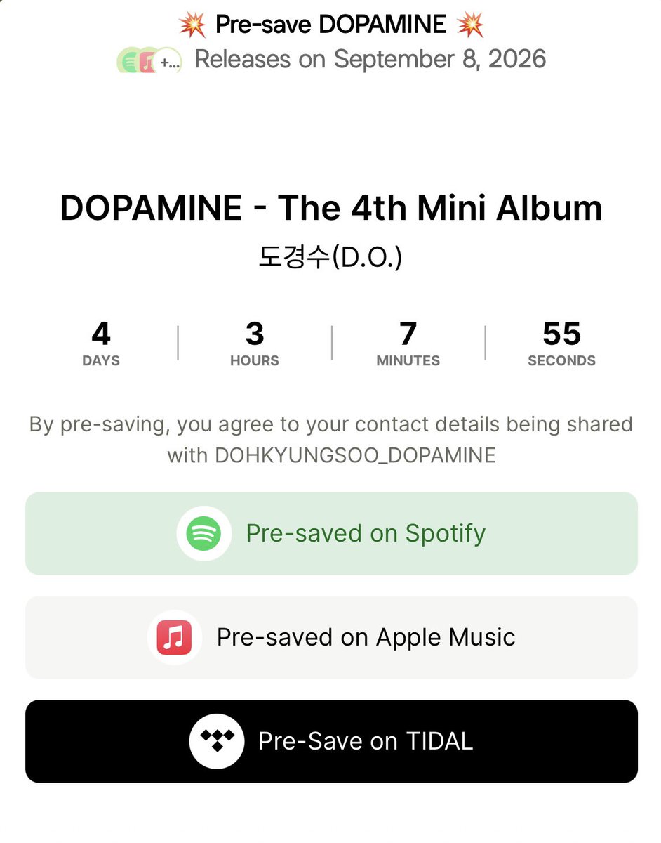 sunmoonrain901's tweet photo. Pre-save✅😊👍

#됴파민  #Guitarist_DOPAMINE  
#Guitarist #기타리스트
#DOPAMINE #도파민
#도경수  #DOHKYUNGSOO https://t.co/cEacDKywKt
