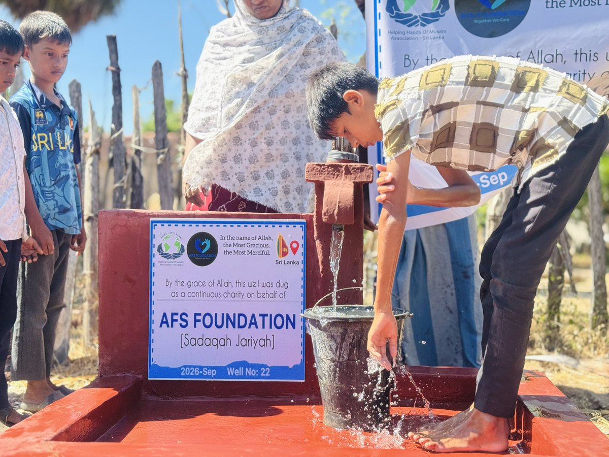 hhma_sl's tweet photo. 💧Clean Water, Renewed Hope | Pure Water for Rural Families.

Before this project, local families walked long distances every day just to collect basic drinking water. Today, an entire village has access to safe, clean, and healthy water right at their doorstep. https://t.co/Xyx3l1SgLY