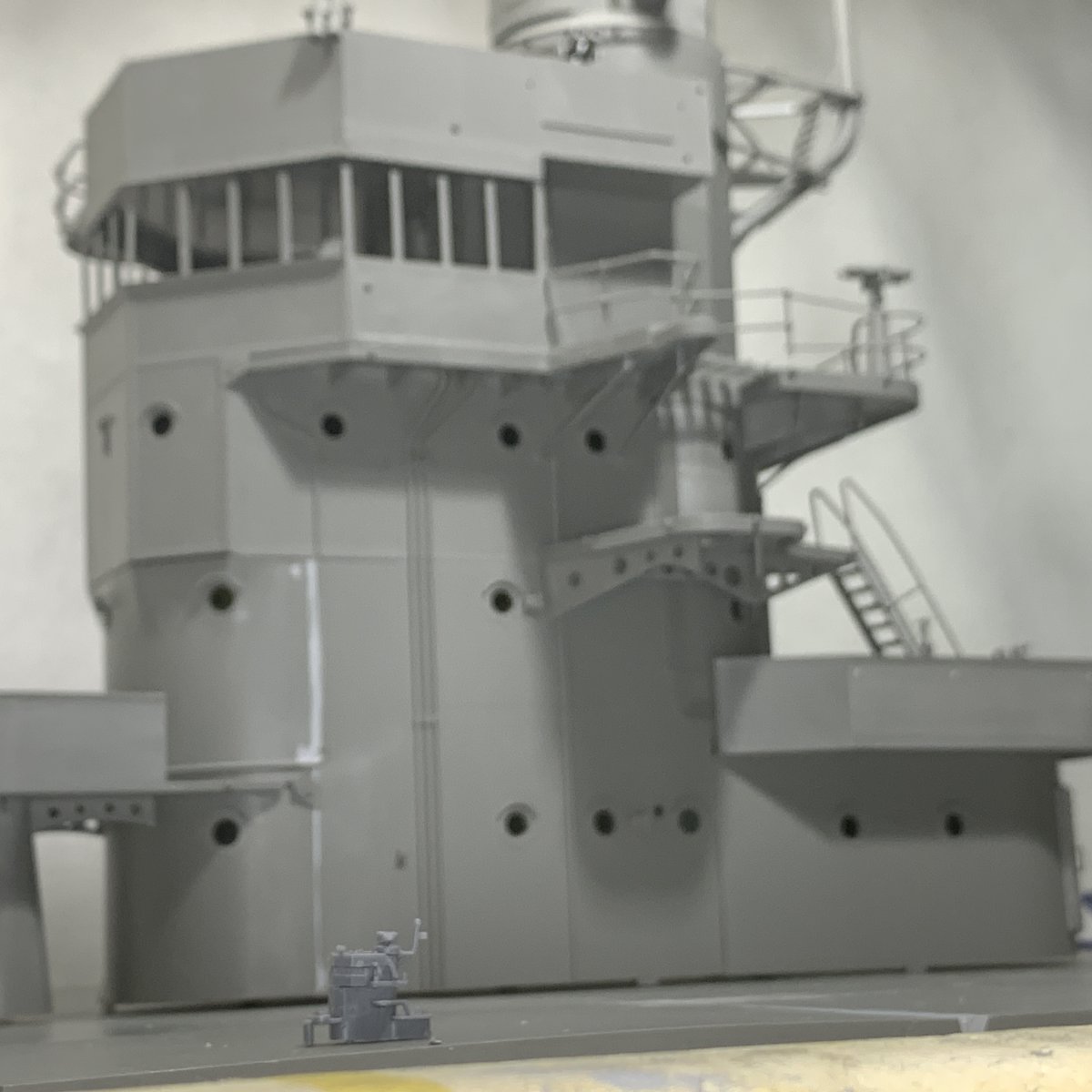 Amegraphy's tweet photo. 1/700赤城艦橋　1/35赤城艦橋 https://t.co/HMBDoUeIDV