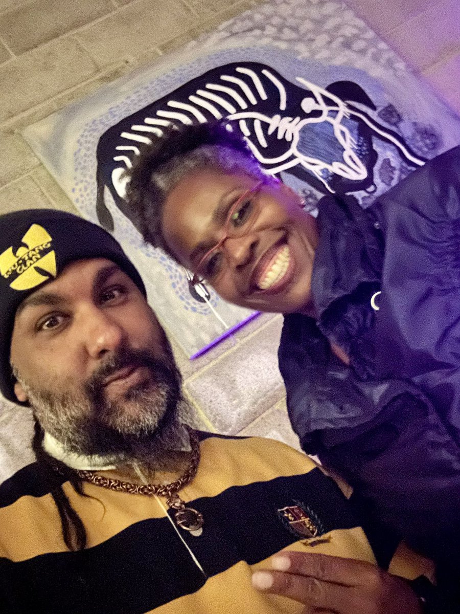 RasCeylon's tweet photo. @xistheweapon Alwayz a joy wit @HipHopAunty ✊🏾👑 https://t.co/rdaOpTx1hx