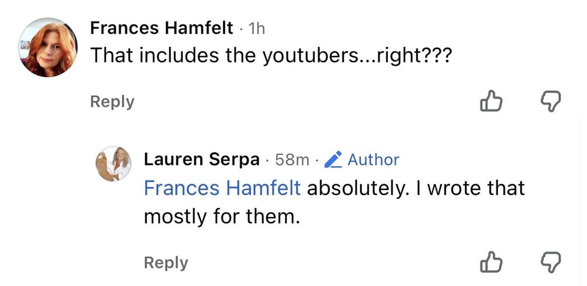 MorttheJavelina's tweet photo. 3/ And before Lauren tries to rewrite history:

She later claimed she wasn’t talking about the streamers.

Problem is, when she was directly asked if she meant them, she answered “Absolutely” and added, “I wrote that mostly for them.”

Receipts remain undefeated. 🧾🐗 https://t.co/bkBRekkhrM