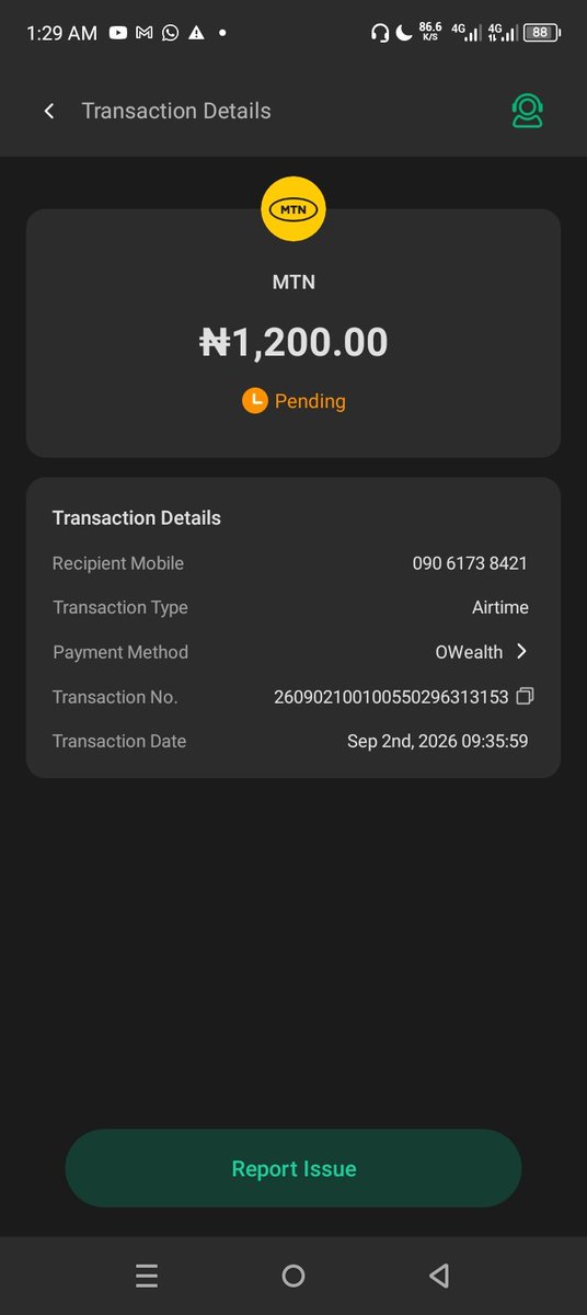 Tony_Dior1's tweet photo. @OPay_NG
@opaybusiness
Since two days now bought airtime through my opay account until now I he haven't seen the airtime nor the money reversed to my account please you guys should refund My money I don't even have money to waste https://t.co/hFD9zv5ZLz