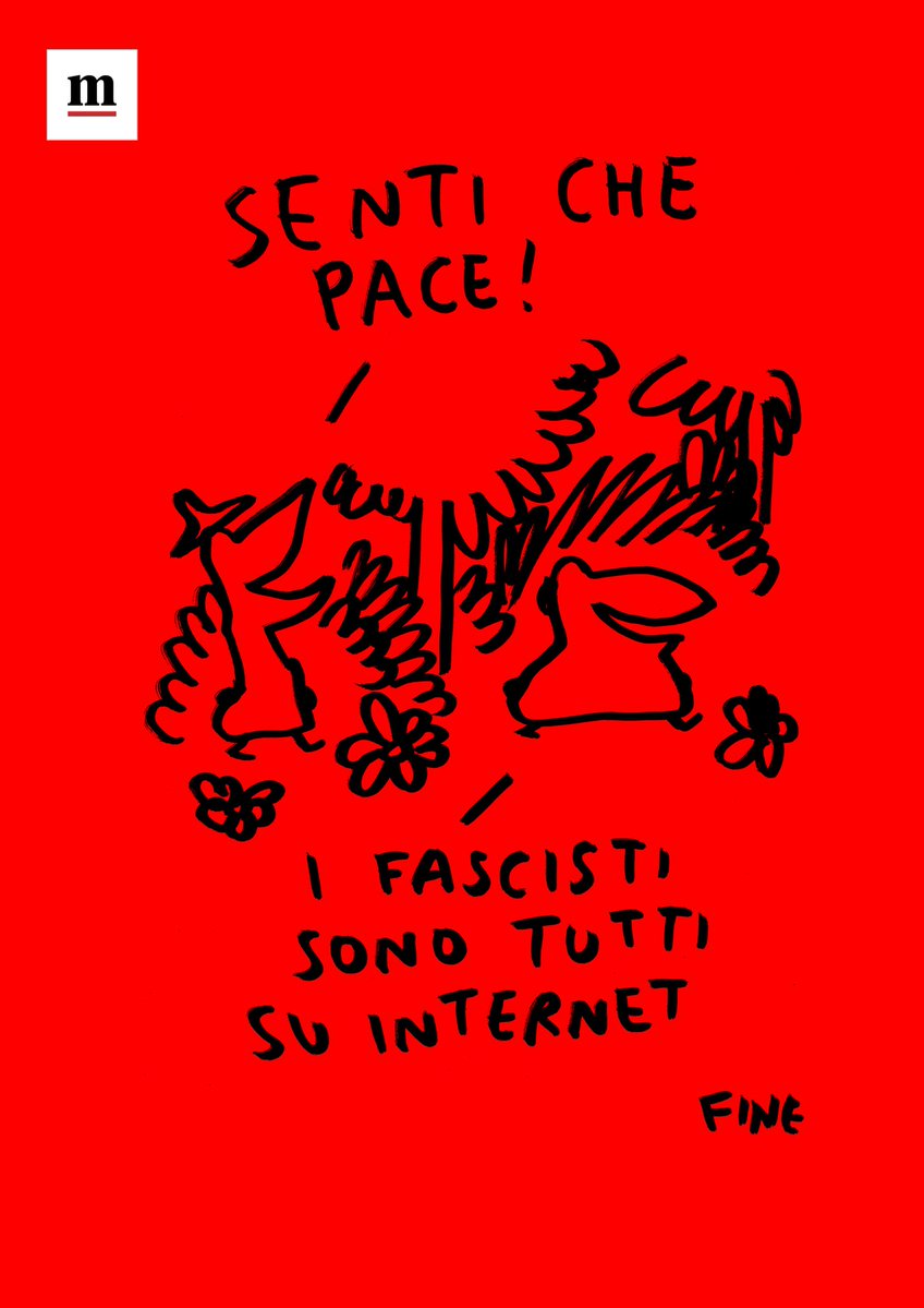 GliScarabocchi's tweet photo. Senti che

Scarabocchio dalla prima de @ilmanifesto, oggi in edicola! https://t.co/ys2yPNN1ir