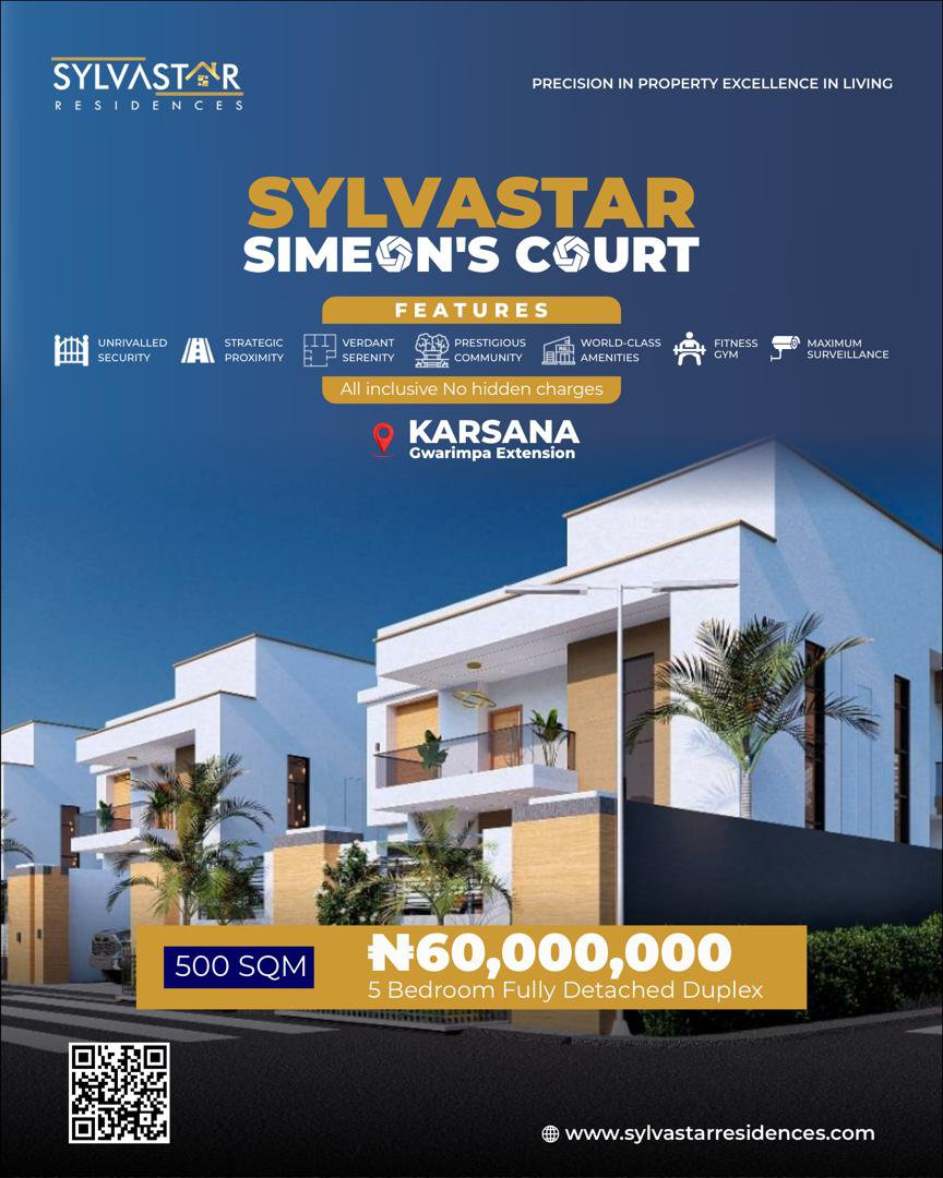 Iamnuel_tee's tweet photo. LOCATION. TITLE. VALUE. FUTURE. 🏡📍

Secure your own piece of Abuja at Gwarimpa Extension, Karsana, just behind Dantata Garden Estate.

Available sizes: 250sqm | 350sqm | 500sqm | 1,000sqm

📜 FCDA C of O Approved & Certified
🏡 Residential
💳 Flexible payment options
🤝 Negotiation available for serious buyers

Don't wait until development pushes the price higher.

DM me for details & inspection.

#Karsana #AbujaRealEstate #RealEstateNigeria #LandForSale #PropertyInvestment #SylvastarGroup