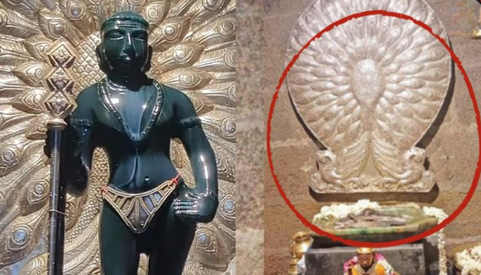 OpIndia_com's tweet photo. A Lord Murugan idol, along with other precious articles, has been stolen from the sanctum sanctorum of the Sri Maragadha Bala Dhandayuthapani Murugan Temple

https://t.co/ps0Oyv38oH

Cases of idol theft have been rampant in the state of Tamil Nadu. https://t.co/dkbPa2vecq