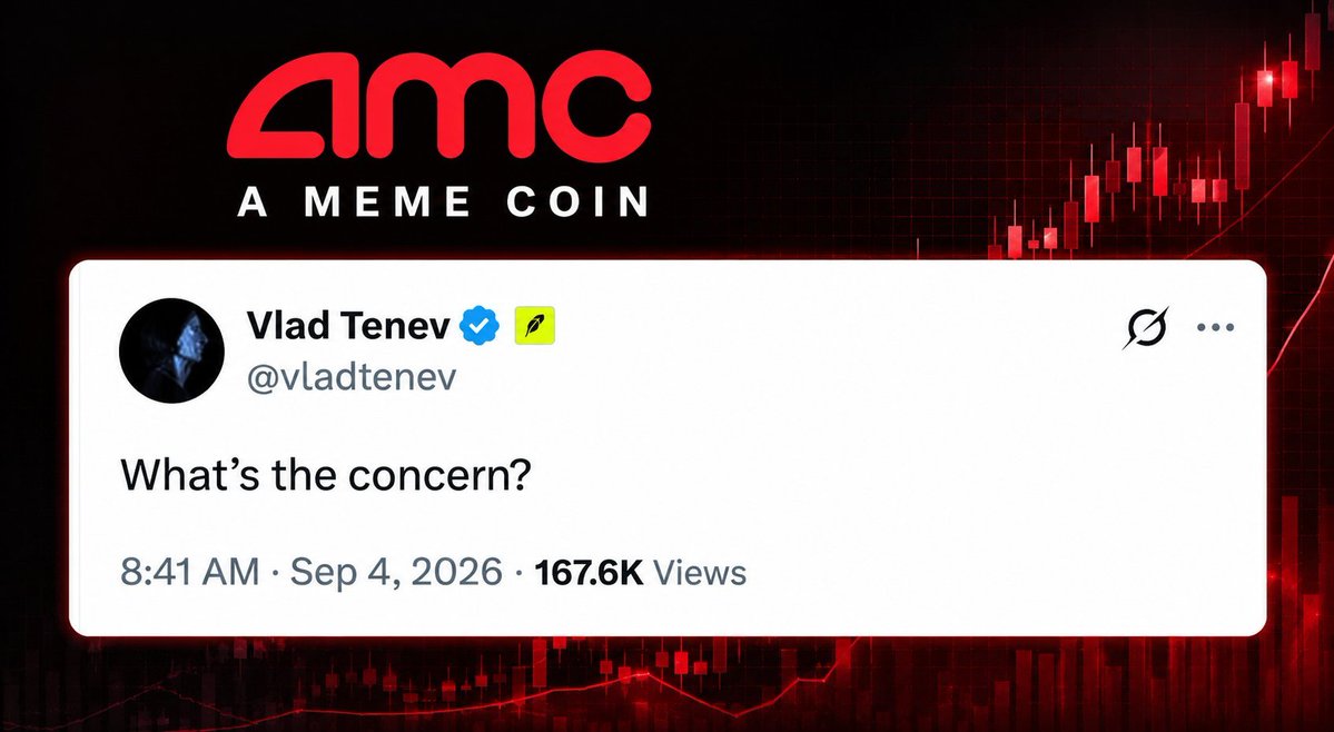 amemecoinAMC's tweet photo. $AMC dont be dumb https://t.co/yg0Rw52D5t
