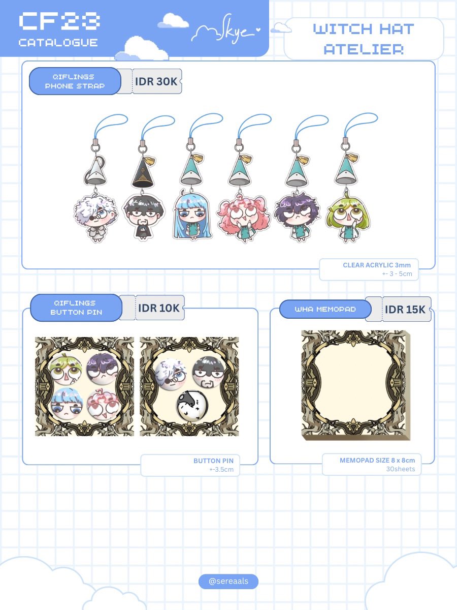 sereaals's tweet photo. ꒰ 2 / 2 ꒱

⋆°•☁︎⋆

#cf23 #cf23catalogue https://t.co/99MzLnWIc3