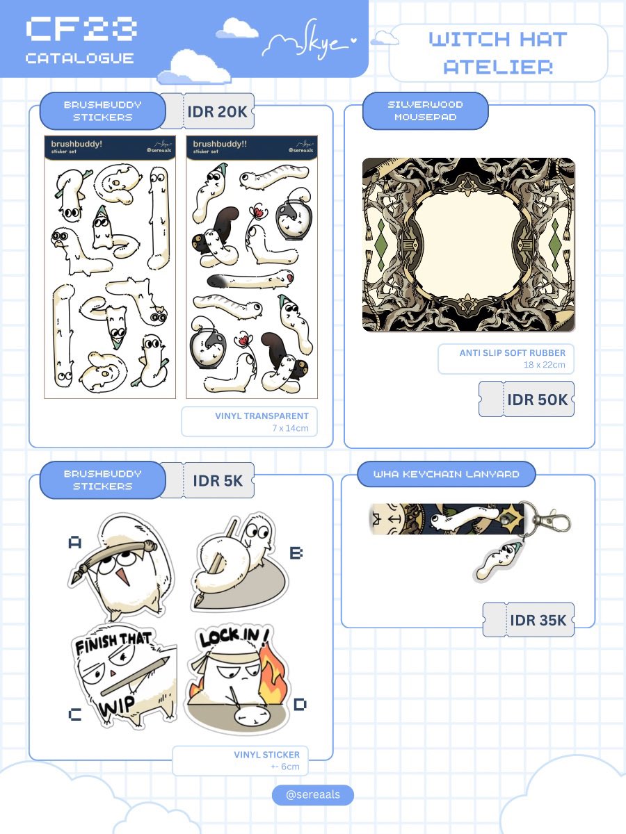 sereaals's tweet photo. ꒰ 2 / 2 ꒱

⋆°•☁︎⋆

#cf23 #cf23catalogue https://t.co/99MzLnWIc3