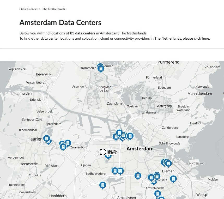 HiHextor's tweet photo. ใครที่บอกว่า datacenter มีที่ไหนเขามาสร้างในเมือง เขาไปสร้างที่นิคมกันทั้งนั้น แปลว่าเขากำลังโกหกคุณครับ
--
London = 267 แห่ง
Amsterdam = 83 แห่ง
Tokyo = 117 แห่ง
Paris = 184 แห่ง
Sydney = 114 แห่ง
Bangkok = 49 แห่ง
อ้างอิง : https://t.co/dD06LDwf7w
ไปค้นข้อมูลกันเองดีกว่าครับ https://t.co/AYWIM8IiWR