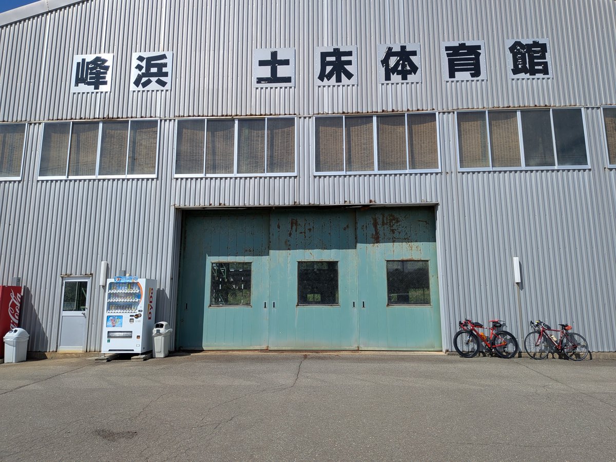 commesso1's tweet photo. 今日は東能代から峰浜体育館までの
往復サイクリング。
#シライチ　の弘前から大館そして能代、八峰
全部走ったことになります。
あとは　#シライチモーデ　で完成になります。 https://t.co/kffxcyRYqJ