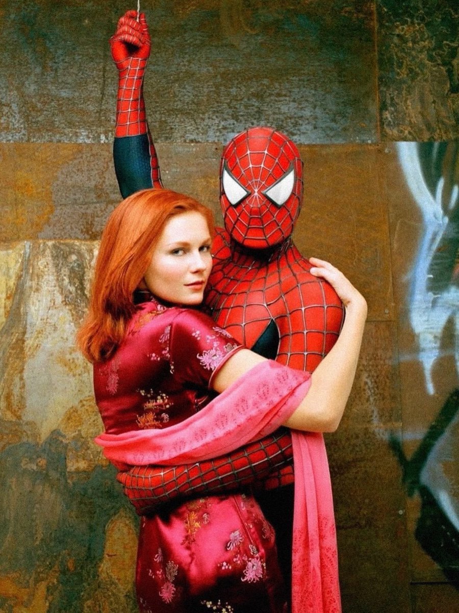 TheVsk_'s tweet photo. BTS shots from the very first Spider-Man movie Spider-Man (2002) https://t.co/6ZhDUoVxE1