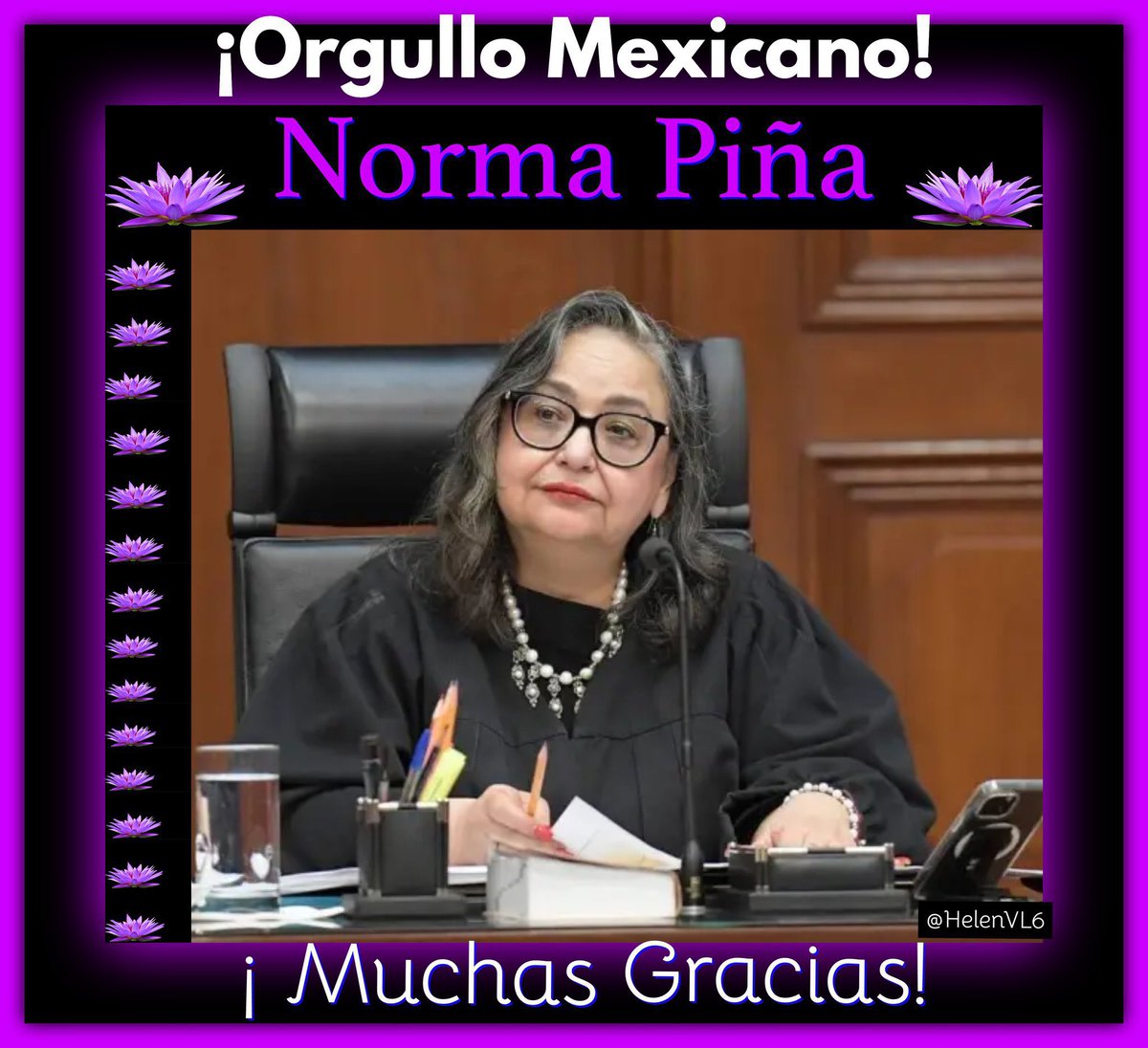 MARTHAAA_GDL's tweet photo. @MLopezSanMartin La única #MujerPresidente Legítima de México 🇲🇽 #NormaPiña ⚖️👏🏻👏🏻👏🏻
Nos hace mucha falta para reconstruir el Poder Judicial junto con los respetables Ministros de la SCJN
Amé el sarcasmo 😂😂😂
Bendiciones 🙏🏻🕯️🕊️😘💜🫶🏻 https://t.co/4wRW8HJ3oK