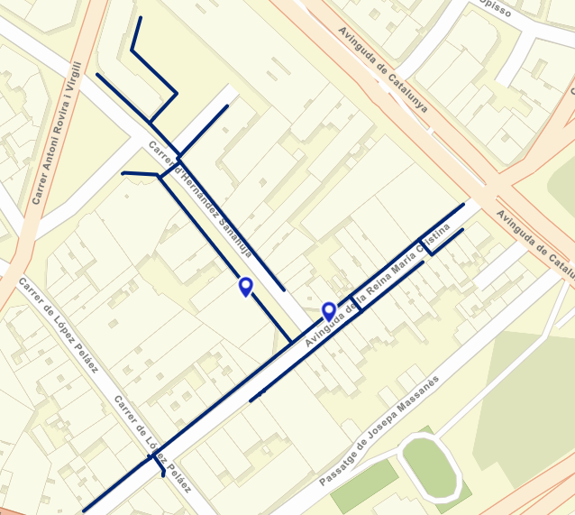 ematsa's tweet photo. ⚠️AVÍS DIVENDRES 4/09 Tall de subministrament per tasques de connexió a la xarxa d'abastament d'aigua a Hernández Sanahuja i Reina Maria Cristina (afectació només vorera núm. parells) @TGNAjuntament

Horari previst 9h a 13h

👉 https://t.co/ZU7yxi5aYU

Disculpeu les molèsties https://t.co/MhVawetDJb