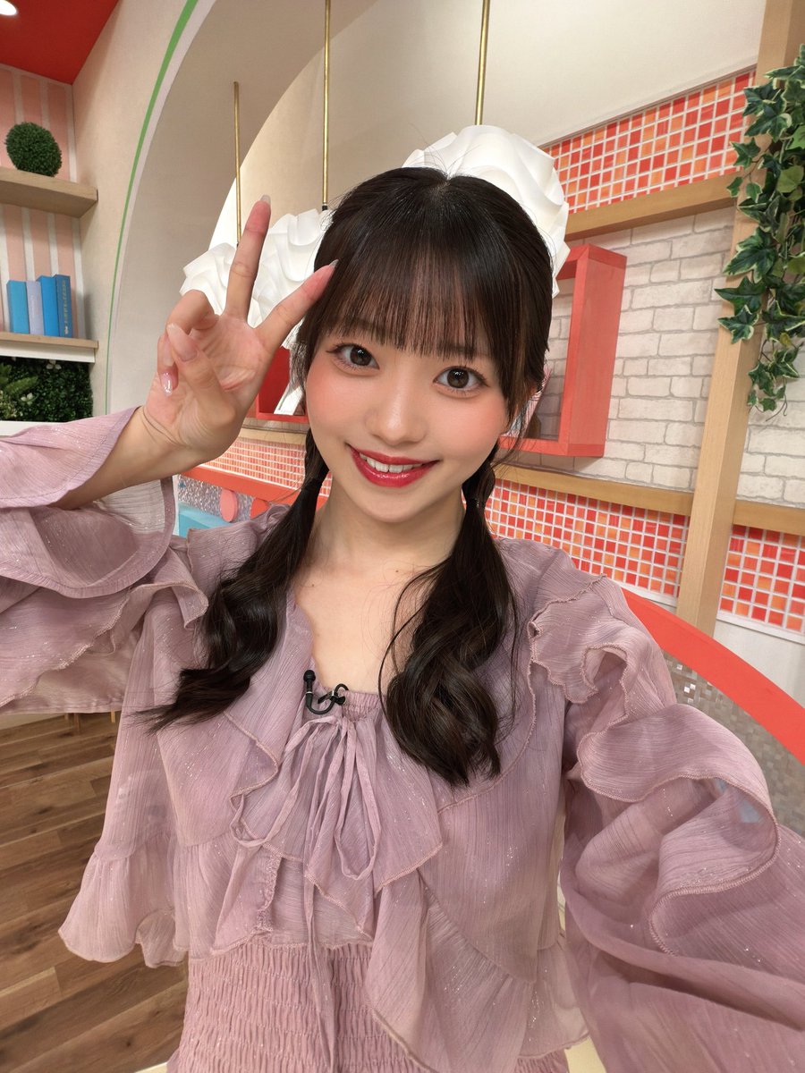 krn__HKT48's tweet photo. 「めんたいワイド」
今日も頑張ります！！！🫶🏻

#FBS
#FBS福岡放送
#めんたいワイド
#つながろうめんたい　
@mentai_wide https://t.co/WZFEZh3ojq