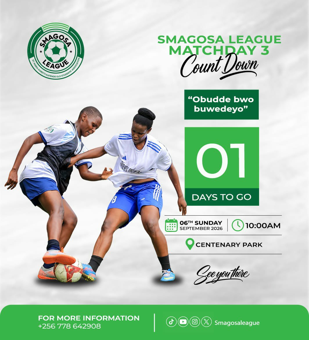 SmagosaLeague's tweet photo. The clock is ticking… 🔥

The countdown is ON! 

📍 Centenary Park

#SmagosaLeague #matchday3 https://t.co/Zue7uX1cvK