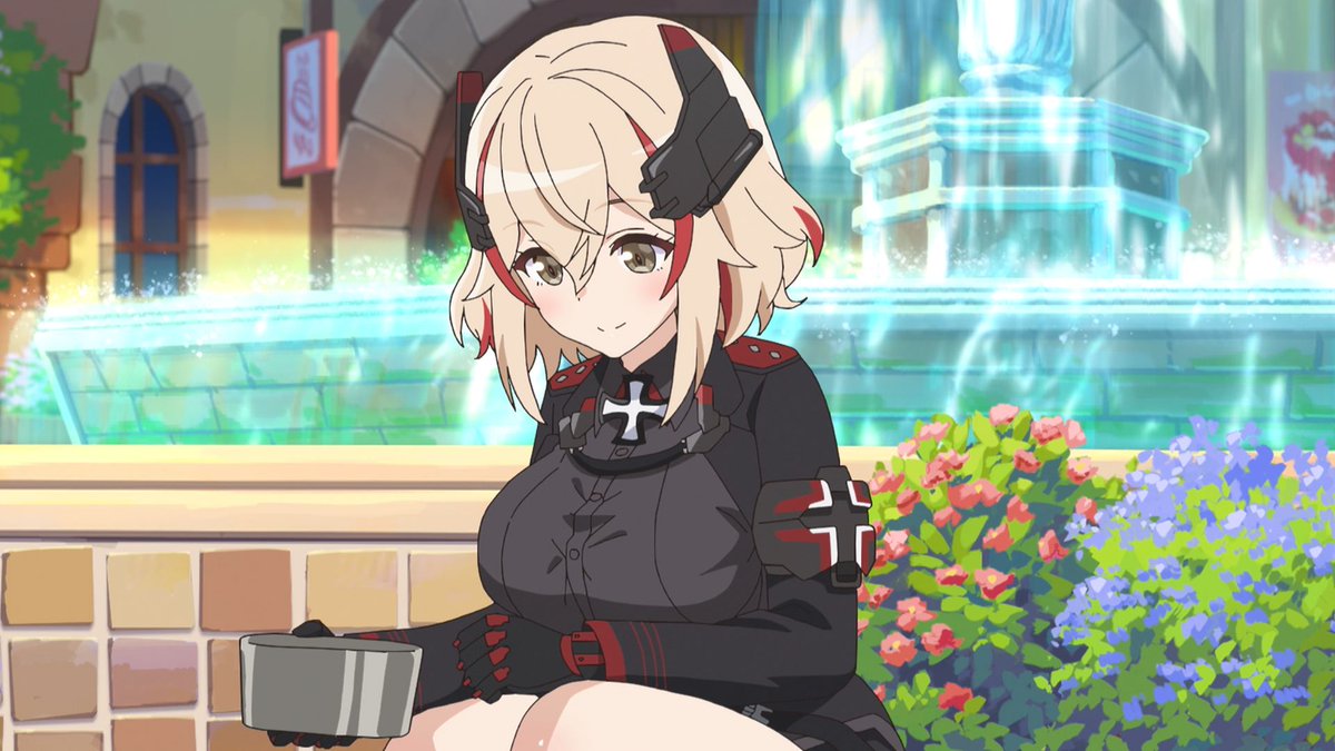 azurlane_bisoku's tweet photo. 【9/6（日）第10話放送⚡️】

#10「美味しいスイーツを食べましょうか。」
📺️TOKYO MX：9/6（日）25:05～
📺️BS11：9/6（日）25:00～

📝第10話あらすじ：https://t.co/AwKiy3dgQL

🎬️宣伝隊長・グアムのWEB予告公開中！
https://t.co/TaISmFOx2i

#びそくアニメ https://t.co/pg9y2vo5EC