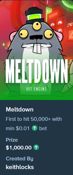HitEngineGaming's tweet photo. 🙂$1,000 CHALLENGE POSTED FOR OUR LATEST RELEASE "MELTDOWN" 

☑️RT + STAKE USERNAMES 

💸MIN BET: $0.01
➡️TAKE YOUR BEST SHOT: https://t.co/6McdJfvr4Z https://t.co/mNX7m2STaN