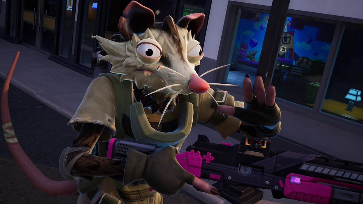 EdDayote's tweet photo. el es más de usar cartuchos de dinamita antes que cartuchos electronicos... cuando meten los C4?

#fortnite #skin #skillet #fortography #roemente #opossum #fortniteskins https://t.co/H4RZILtRWk