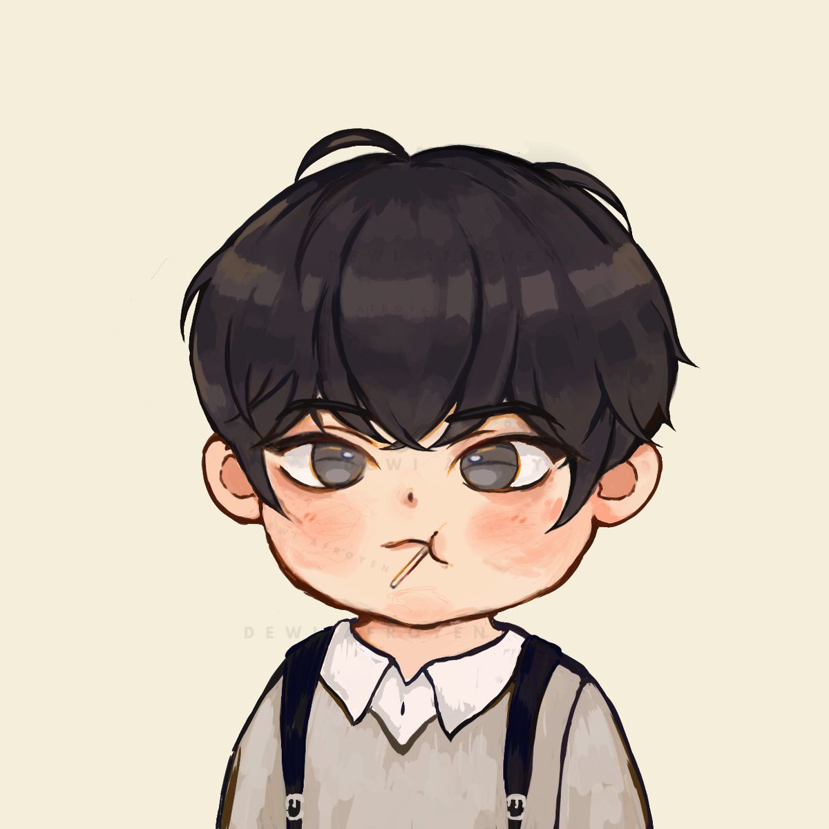 dewiafroyen's tweet photo. @artistmenfess Ini borong aja kaka, slot ku bulan november masi kosong💅 maw painting bole, chibi bole, minta dibikinin couple pp juga bolee😘 payment gopay, shopeepay n brimo! https://t.co/GyoG5t3fly
