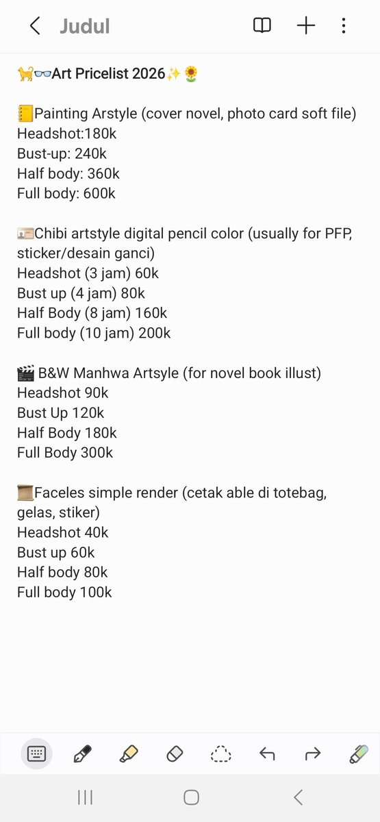 dewiafroyen's tweet photo. @artistmenfess Ini borong aja kaka, slot ku bulan november masi kosong💅 maw painting bole, chibi bole, minta dibikinin couple pp juga bolee😘 payment gopay, shopeepay n brimo! https://t.co/GyoG5t3fly