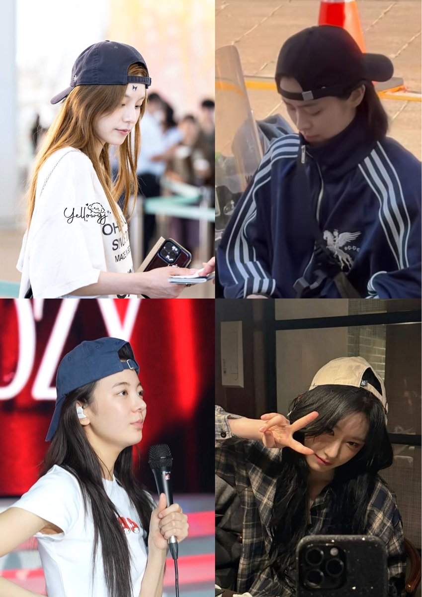 strawbellyjisuu's tweet photo. itzy wearing backward caps is what i live for https://t.co/3Qaz18dAEq