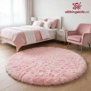 jmike_577's tweet photo. Amdrebio’s light pink 4-ft round rug adds a soft, playful touch to girls’ bedrooms, nurseries, playrooms, dorms, and classrooms. Fluffy, washable, and cute for any cozy space. Comment “SHOP” to find it. https://t.co/DfPmcguDL6
