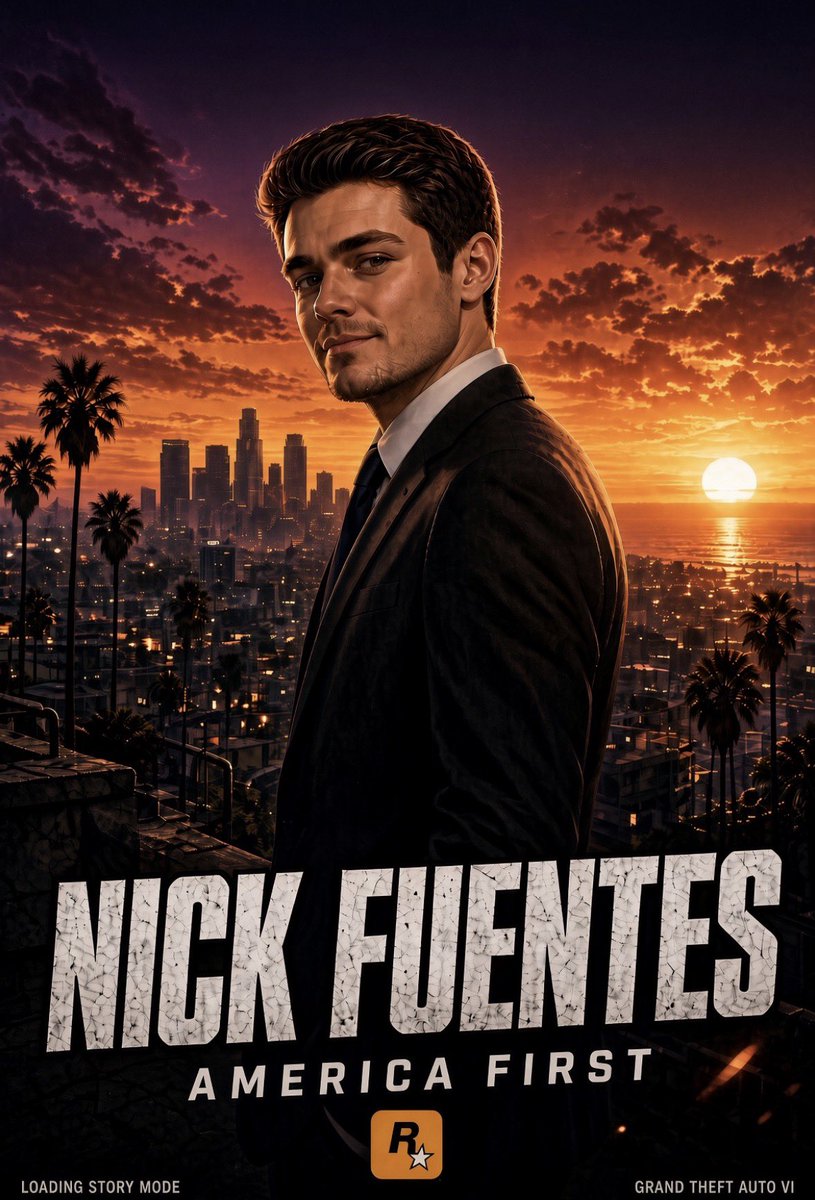bendagroyper's tweet photo. @NickJFuentes @coaltweet I couldn’t debate you so I made this poster as a sign of my appreciation.

Your pal,
Ben. https://t.co/rFpoK4nkw8