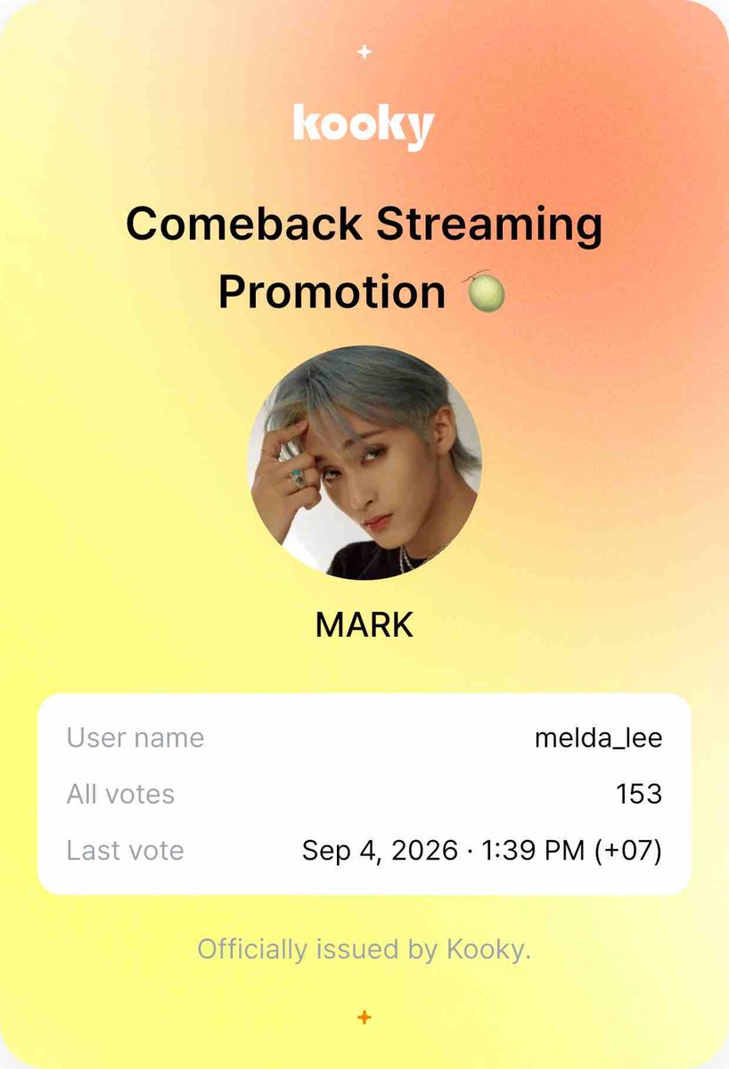 MppRrrdd's tweet photo. ไปค่ะม้าคพึ🩵🐯

#มาร์คพึโหวต #โหวตมาร์คลี
#voteformarklee https://t.co/Kc9RNBjtgf