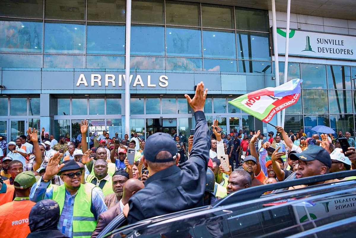 PeterObi's tweet photo. MY VISIT TO PORT HARCOURT

Yesterday, after attending Daily Times at 100th in Abuja, I travelled to Port Harcourt for a rousing reception from our party members, led by our Governorship Candidate in Rivers State, Chief Barr. Dumo Lulu-Briggs. The leadership of the Nigeria Democratic Congress (NDC) is to attend the NDC Obi-Talks, a Port Harcourt Town Hall.

The town hall provided an opportunity for an open and engaging conversation with the people. Our questions and answers centered on issues that directly affect the lives of Nigerians, including jobs, healthcare, education, security, and economic opportunity.

I reiterated my commitment to investing in the three critical areas that accelerate the development of every nation: education, healthcare, and pulling our people out of poverty.

We examined the experiences of countries that once faced challenges similar to those confronting Nigeria today, and how competent, purposeful, and compassionate leadership transformed their fortunes.

From Bangladesh and its remarkable progress in rice production, to Indonesia and the growth of its SMEs, and India’s efforts at pulling millions of its citizens out of poverty, the lesson is clear: countries succeed when leadership is competent, accountable, focused, and committed to the welfare of the people.

My greatest elation today came from the renewed commitment I saw among the good people of Rivers State to participate massively in the 2027 elections and, more importantly, to ensure that their votes are counted and the people’s mandate is respected.

Let it be recorded that this time around, the people of Rivers State will vote, and their votes MUST count.

Only leaders who emerge from a free, fair, and credible electoral process can truly be called Excellencies. Rivers State can and should set the pace for excellent, free, fair, and credible elections in 2027.

I sincerely thank our Vice Presidential Candidate, His Excellency Senator Dr. Rabiu Musa Kwankwaso; our host and Governorship Candidate in Rivers State, Chief Barr. Dumo Lulu-Briggs; his team; the Rivers State Working Committee of the NDC; the National Working Committee led by our National Chairman, Senator Cleopas Moses Zuwoghe; and all our friends, supporters, and well-wishers who joined us for this important engagement.

Our task is to rescue Nigeria, rebuild our institutions, and restore hope to our people.

A New Nigeria is Possible, and Nigeria will be OK. -PO