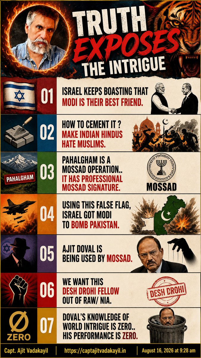 rakeshsivsn's tweet photo. EPSTEIN ISLAND IS NOTHING.. WORSE IS HAPPENING IN INDIA. SPONSORED BY MODI/ AJIT DOVAL/ AMIT SHAH/ RAJNATH SINGH.  - Capt. AV
@PMOIndia @DrSJaishankar @AmitShah @MEAIndia @HMOIndia @shaurya_doval @dipali_adv @ccsindia @IDSAIndia @onthinktanks @RSSorg @VHPDigital https://t.co/cVTx5F4XLC