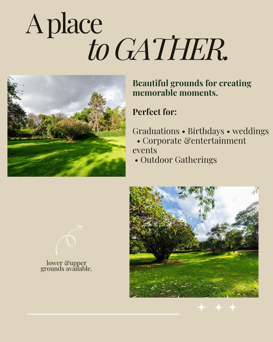 thayu_house's tweet photo. What brings you to Thayu House ?

A short stay? Team building? A celebration? Whatever the reason, we got you. Book today ! 
📞 +254 180 446063
Reservations@thayu.com 

#tigoni #teambuilding #grounds https://t.co/BP0anXSCPp