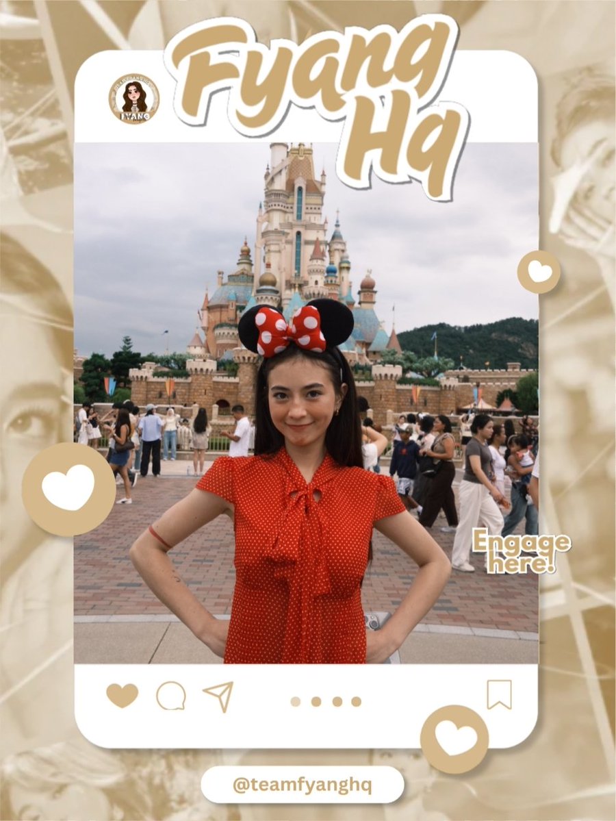 TeamFyangHQ's tweet photo. At the happiest place on earth 🏰✨

✩ ₊˚⊹ Show some love for Fyang ⊹˚₊ ✩ 

♡ Like
♡ Leave a positive comment
♡ Share
♡ Repost

୨୧ 𝐈𝐧𝐬𝐭𝐚𝐠𝐫𝐚𝐦:
📎 https://t.co/huq339y8Fo https://t.co/I8J9hQCtKX
