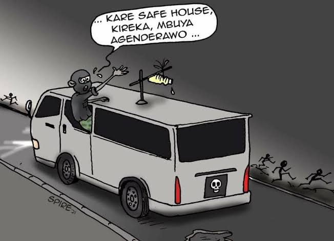 DavidLRubongoya's tweet photo. I remember when NRM apologists were all over, castigating us for using the word 'abduction' to describe the horrific state-led enforced disappearances of our people in those unmarked vehicles. "The state does not abduct, it arrests", they coldy said.

Many went as far as mocking the victims, eagerly regurgitating the propaganda of regime officials who claimed that the abducted and missing had traveled abroad for kyeeyo! 

Now, as the machinery turns and more of their own are targeted, their vocabulary has suddenly caught up with the reality—they are loudly calling for an end to "abductions, kidnaps, and seizures."

Isn't it tragic that some people must first experience oppression firsthand just to recognize it? Should it take personal victimization for one to develop a conscience?