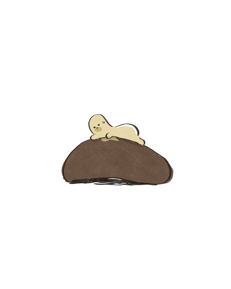 hitokuchi_san's tweet photo. じくをのねどこ（1/2）
#イラスト #ゆるキャラ https://t.co/n1DuqDPYL9